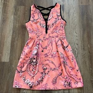 Nanette Lepore goth rockabilly dress 10